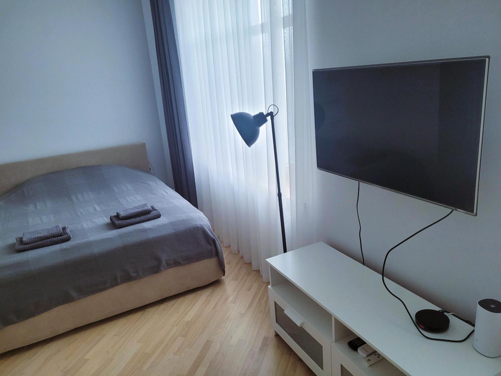 Great View Studio, Self Check In, Free Parking Klaipeda Luaran gambar