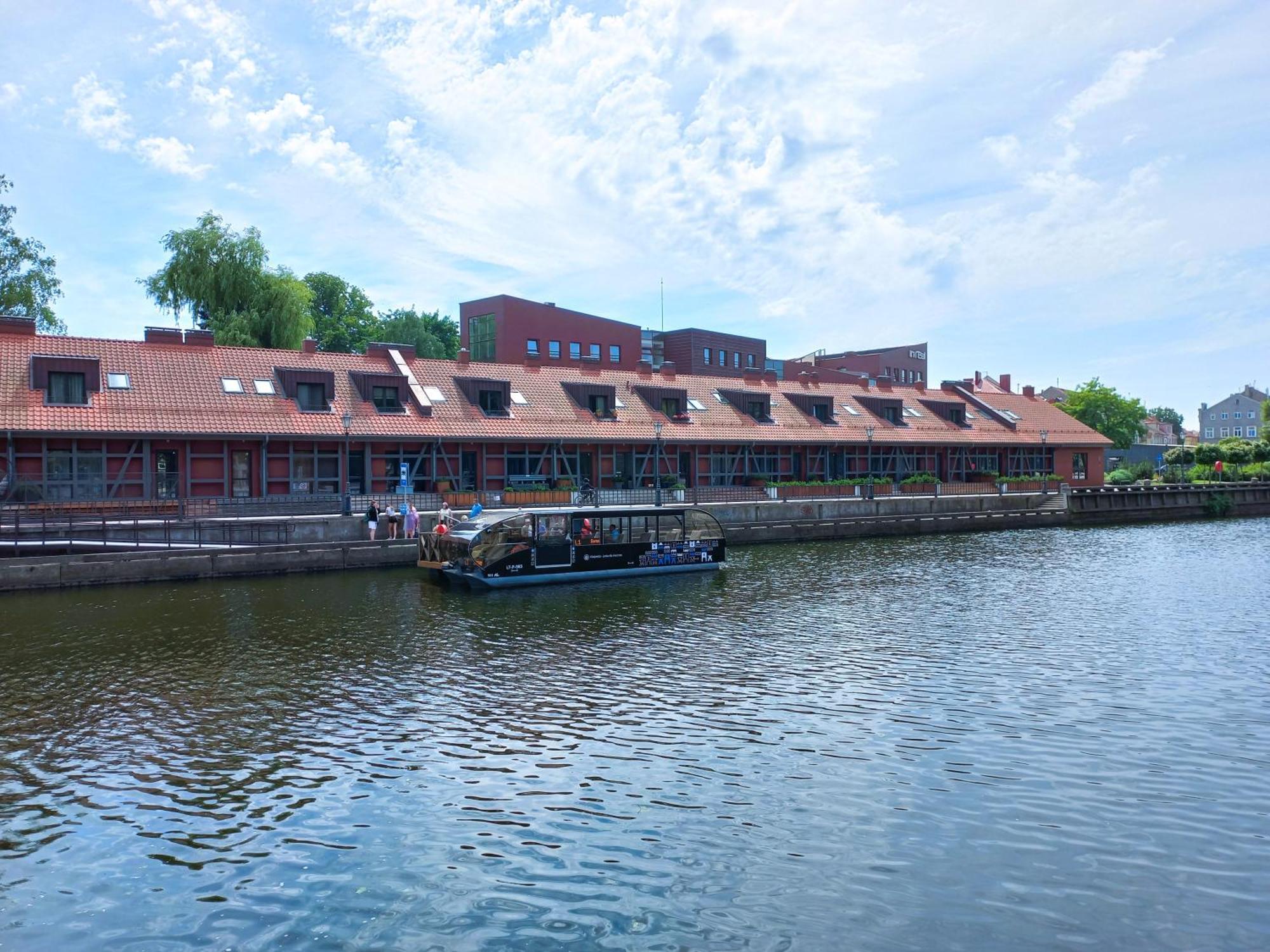 Great View Studio, Self Check In, Free Parking Klaipeda Luaran gambar