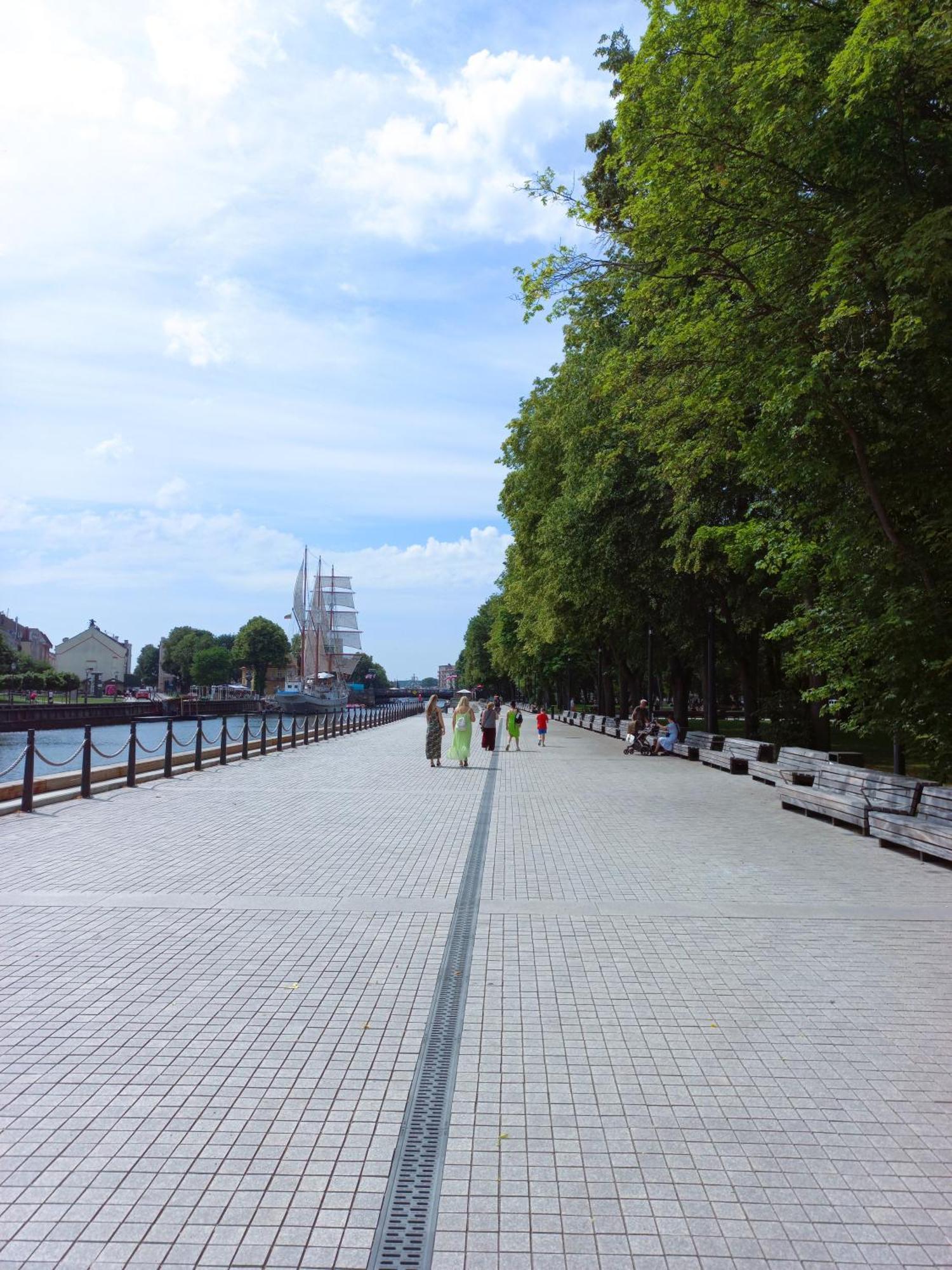 Great View Studio, Self Check In, Free Parking Klaipeda Luaran gambar